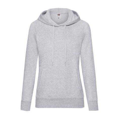 Ladies Lightweight Hooded Sweat