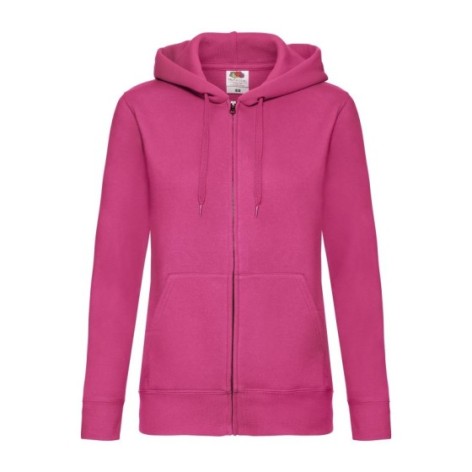 Ladies Premium Hooded Sweat Jacket