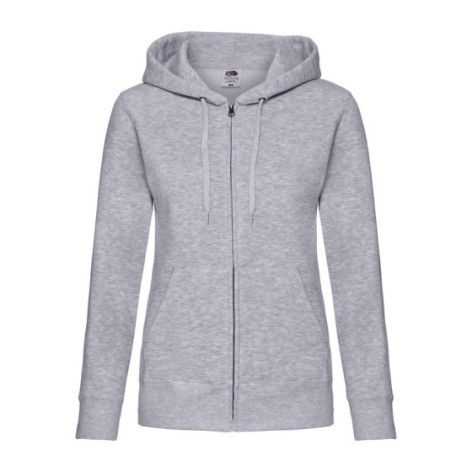 Ladies Premium Hooded Sweat Jacket