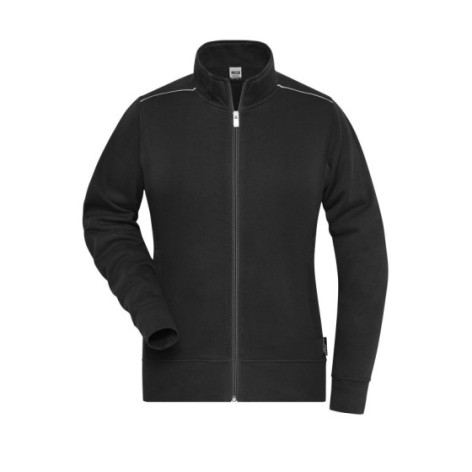 Ladies' Workwear Sweat-Jacket - Solid