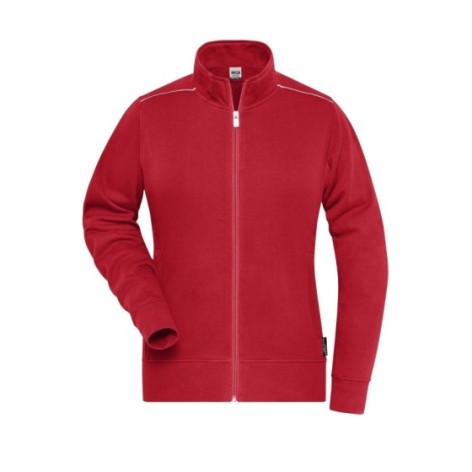 Ladies' Workwear Sweat-Jacket - Solid