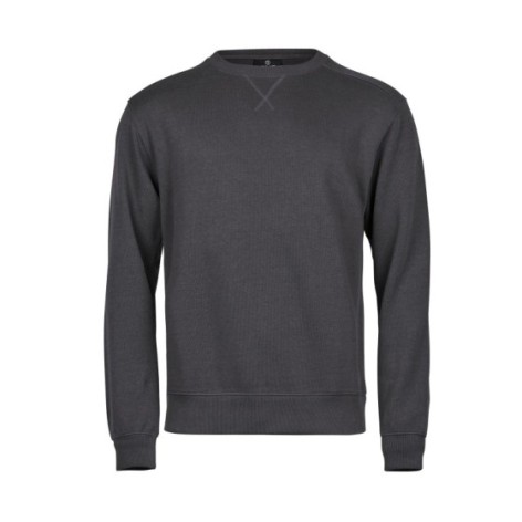 Ribbed Interlock Crew Neck