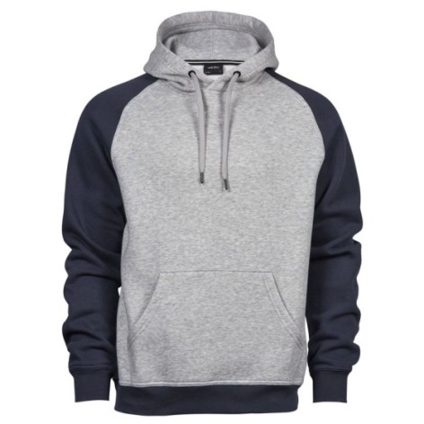 Two-Tone Hooded Sweatshirt