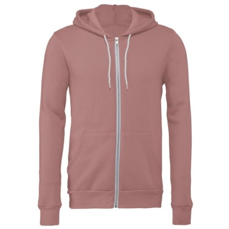 Unisex Sponge Fleece Full-Zip Hoodie