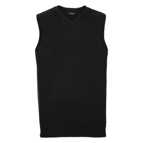 Adults' V-Neck Sleeveless Knitted Pullover