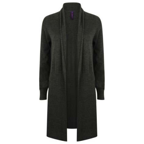 Ladies' Longline Open Cardigan