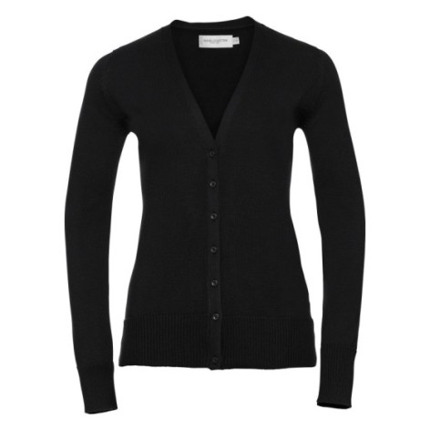 Ladies' V-Neck Knitted Cardigan