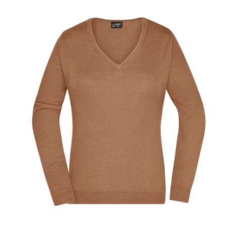 Ladies' V-Neck Pullover