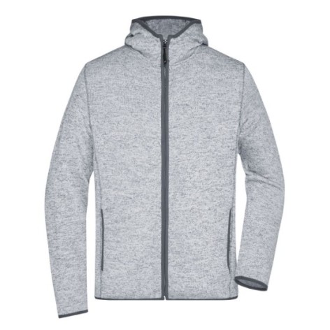 Men's Knitted Fleece Hoody