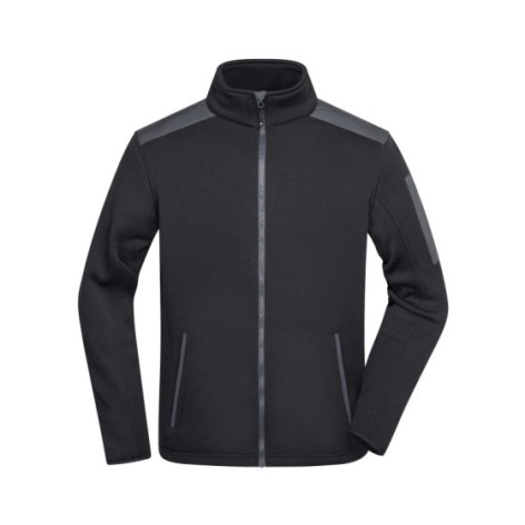 Men's Knitted Fleece Jacket