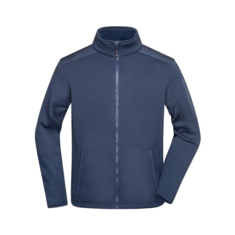 Men's Knitted Fleece Jacket