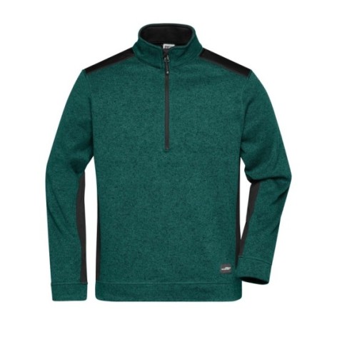 Men's Knitted Workwear Fleece Half-Zip - Strong