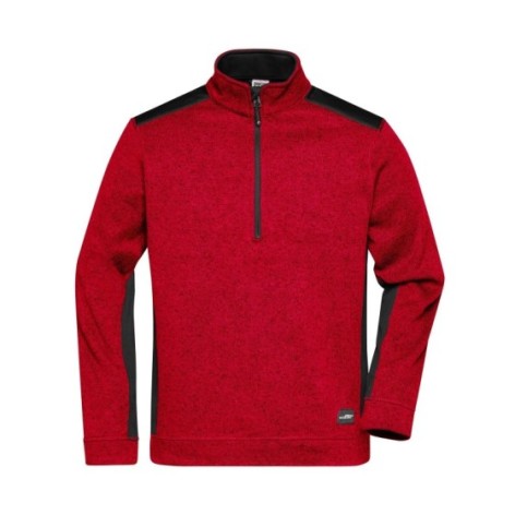 Men's Knitted Workwear Fleece Half-Zip - Strong