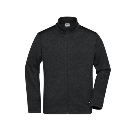 Men's Knitted Workwear Fleece Jacket - Strong