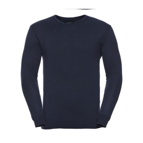 Men's V-Neck Knitted Pullover