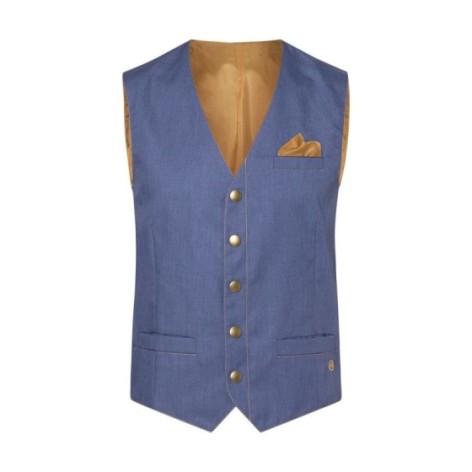 Men's Waistcoat Jeans-Style