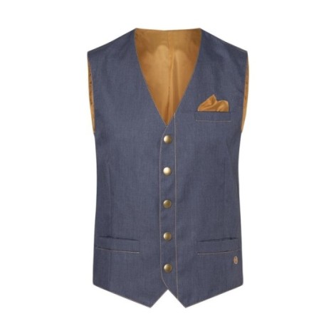 Men's Waistcoat Jeans-Style