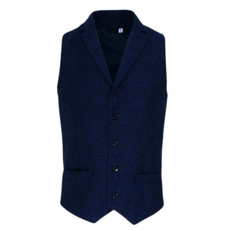 Menâs Herringbone Waistcoat