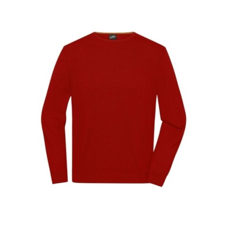 Mens' Round-Neck Pullover