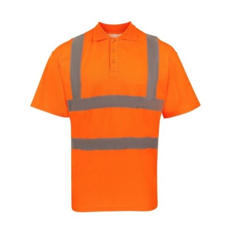 Hi-Viz Poly-Cotton Polo