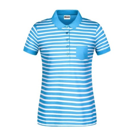 Ladies' Polo Striped