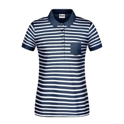 Ladies' Polo Striped