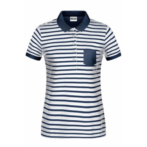 Ladies' Polo Striped