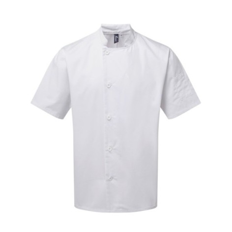 âEssential' Short Sleeve Chef's Jacket