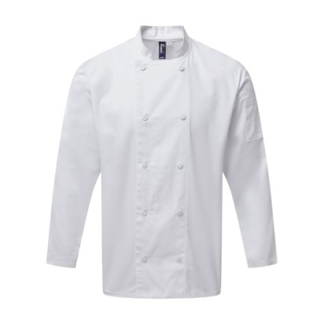 Chef's LS Coolchecker Jacket With Mesh Back Panel ack Panel