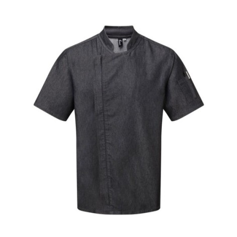 Chef's Zip-Close Short Sleeve Jacket