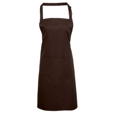 Colours Bib Apron With Pocket