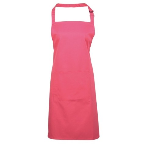 Colours Bib Apron With Pocket