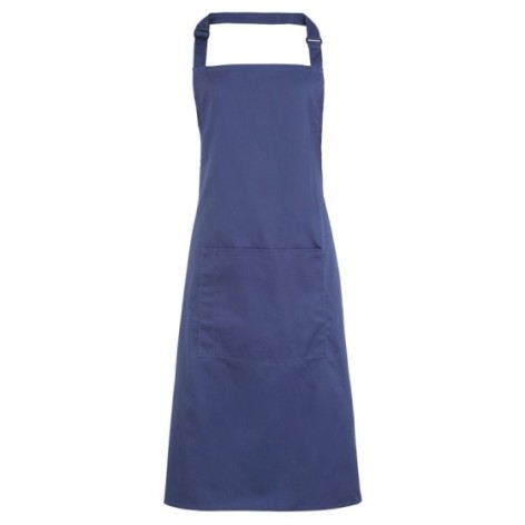 Colours Bib Apron With Pocket