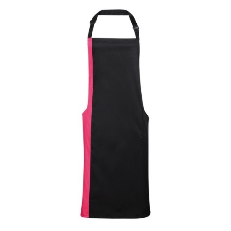 Contrast Bib Apron