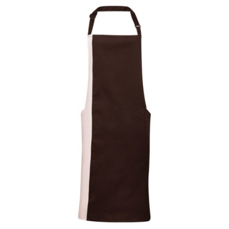 Contrast Bib Apron