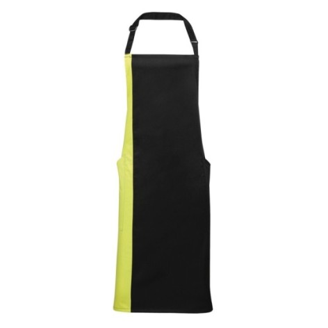 Contrast Bib Apron