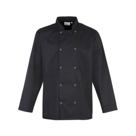 Long Sleeve Press Stud Chef'âs Jacket