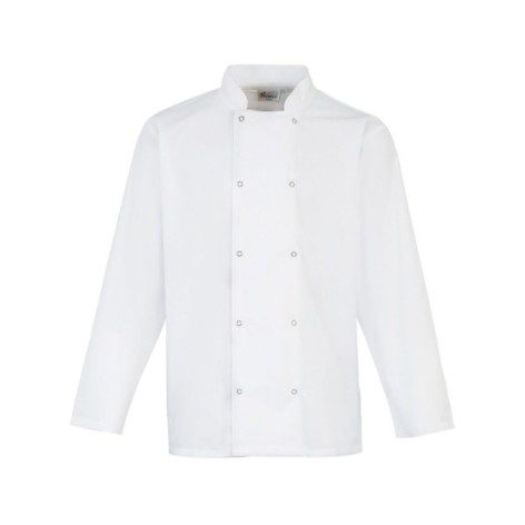 Long Sleeve Press Stud Chef'âs Jacket