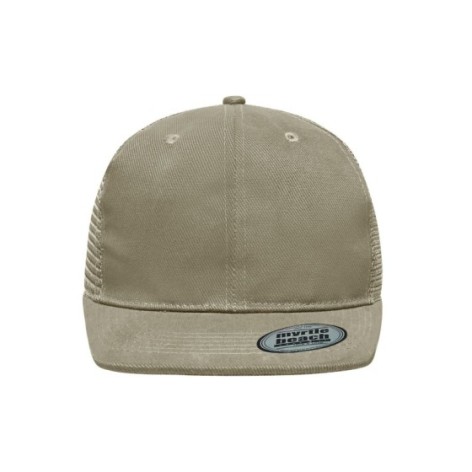 6 Panel Flat Peak Cap