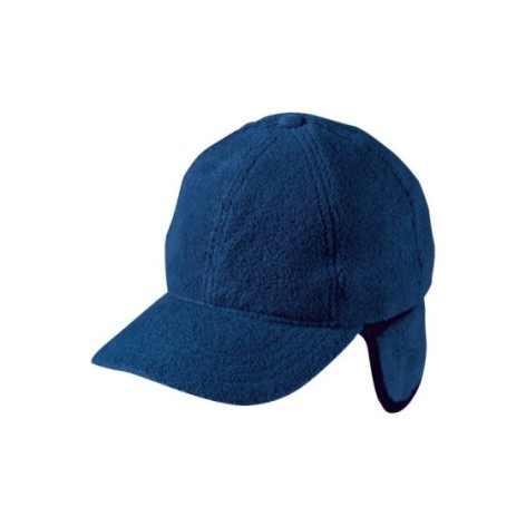 6 Panel Fleece Cap with Earflaps