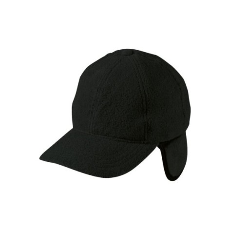 6 Panel Fleece Cap with Earflaps