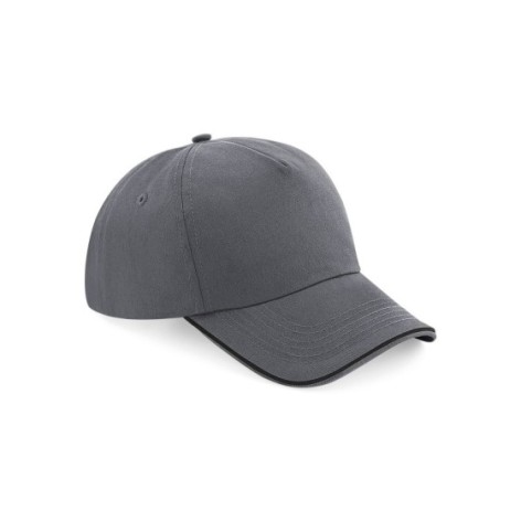 Aut. 5 Panel Cap - Piped Peak