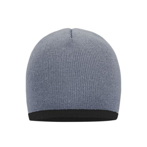 Beanie with Contrasting Border