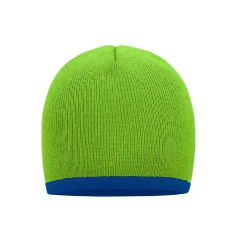 Beanie with Contrasting Border