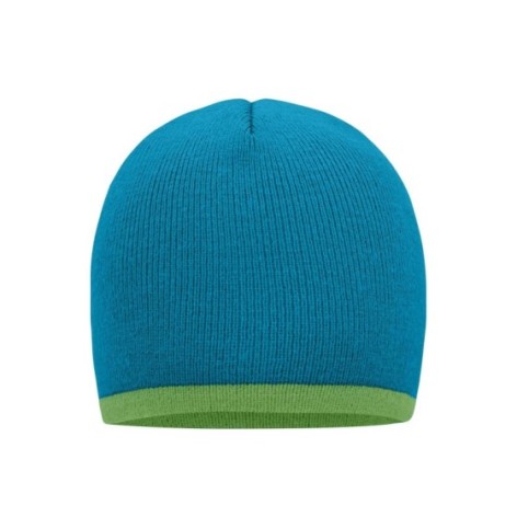 Beanie with Contrasting Border