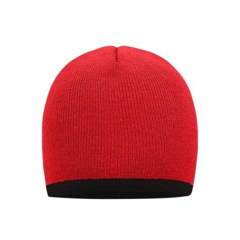 Beanie with Contrasting Border