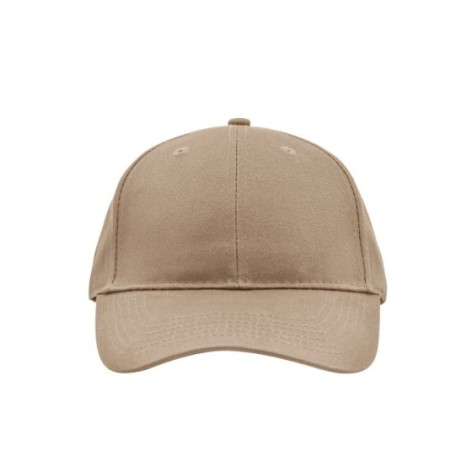 Brushed 6 Panel Cap