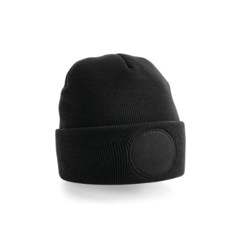 Circular Patch Beanie