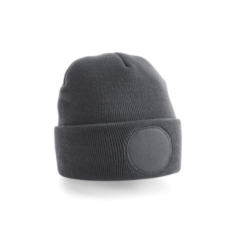 Circular Patch Beanie