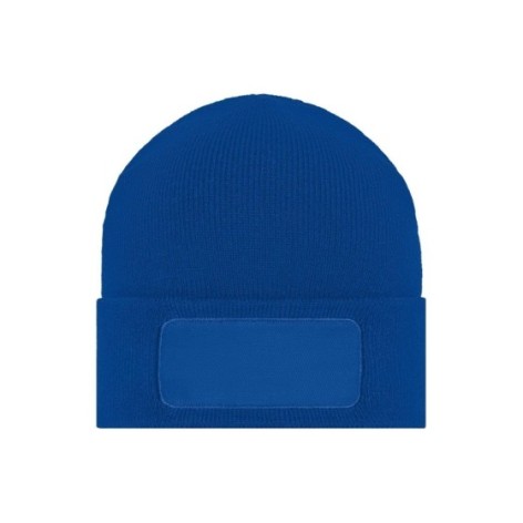 Classic Knitted Beanie With Patch